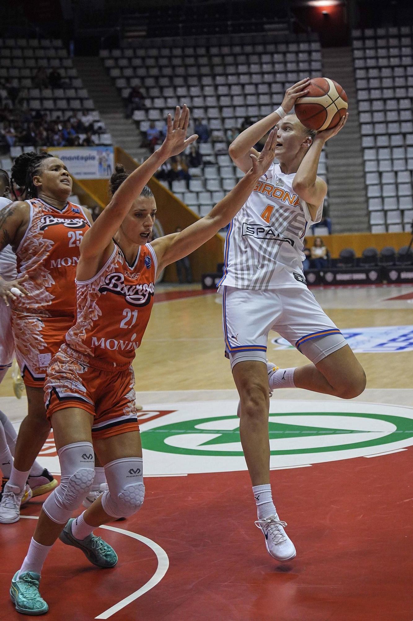 Exhibició de l'Spar Girona a l'Eurolliga contra el Bourges (92-62)