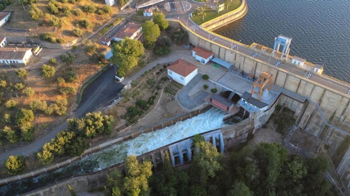 Canal de Orellana, en la comarca de las Vegas Altas.