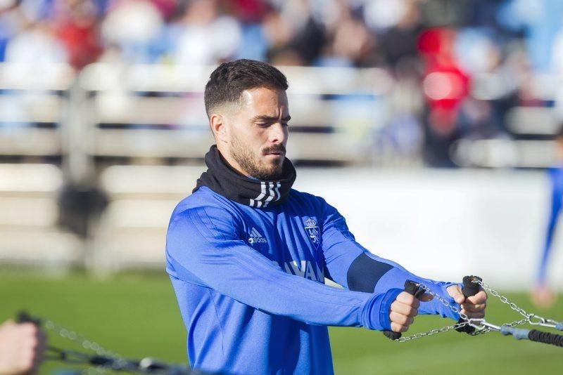 Entrenamiento de puertas abiertas del Real Zaragoza