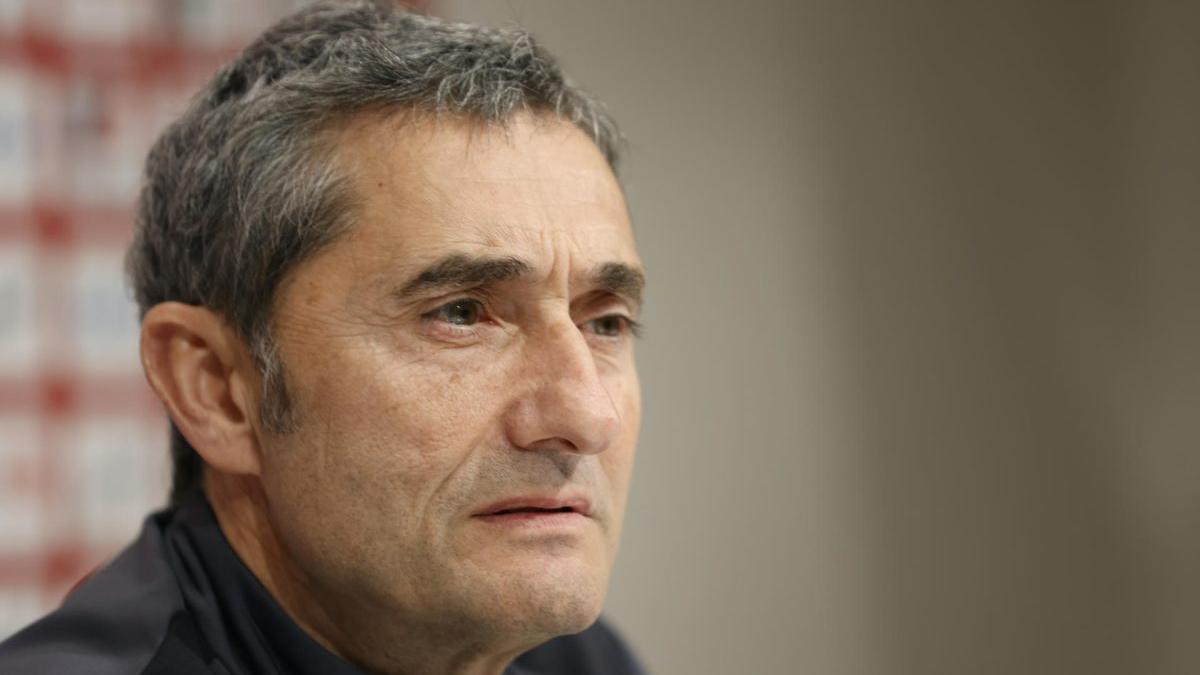 Ernesto Valverde: "La Liga es lo que manda"
