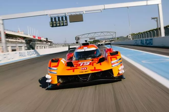Genesis estrena su nueva decoración para las 24 horas de Le Mans