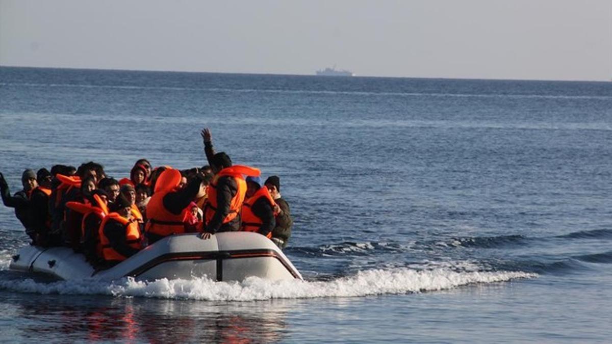 en ruta con los refugiados