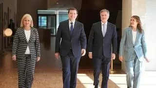 Mañueco en la constitución de las Cortes: "Comienza una legislatura bajo el signo de la estabilidad"