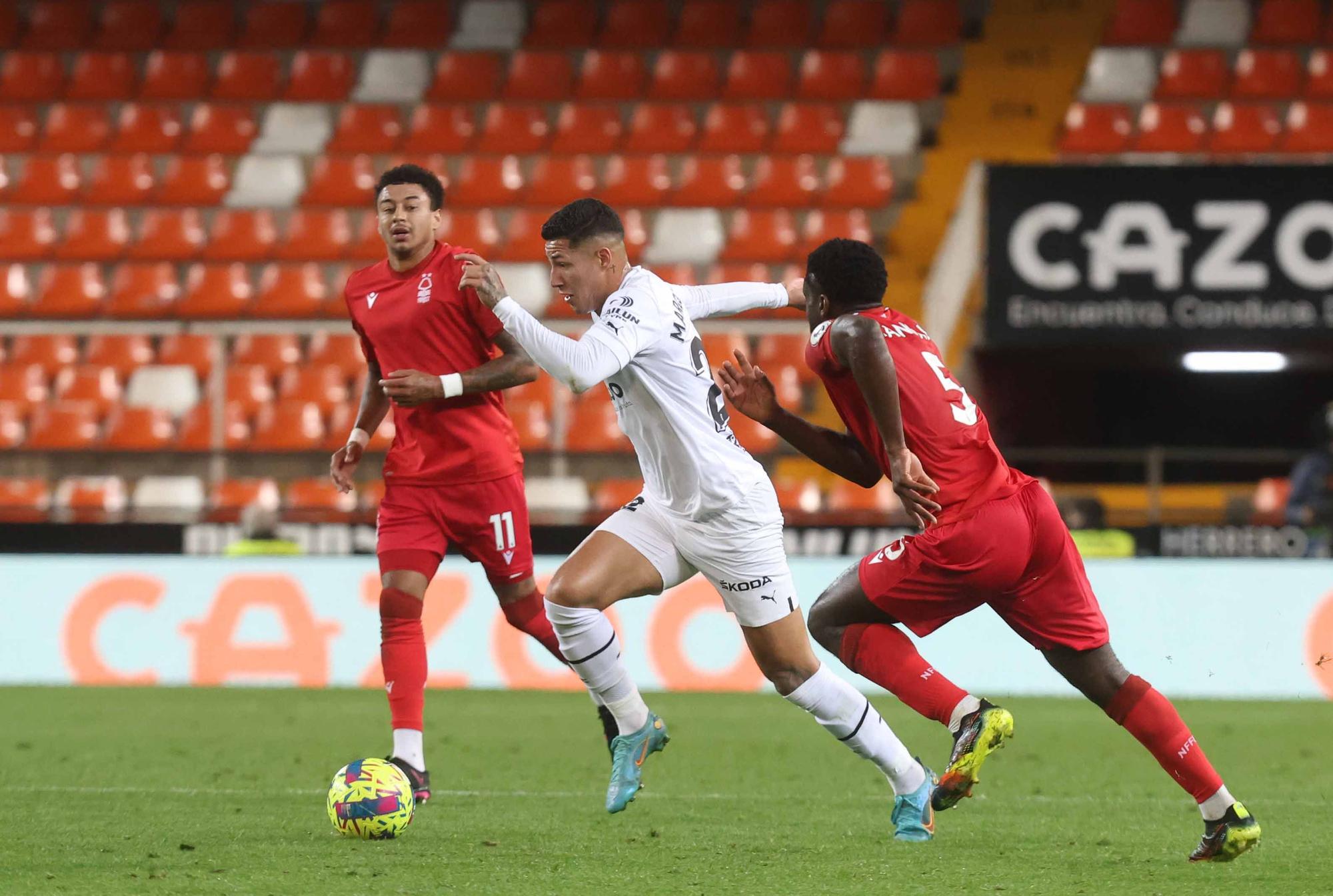 Valencia CF - Nottingham Forest en imágenes