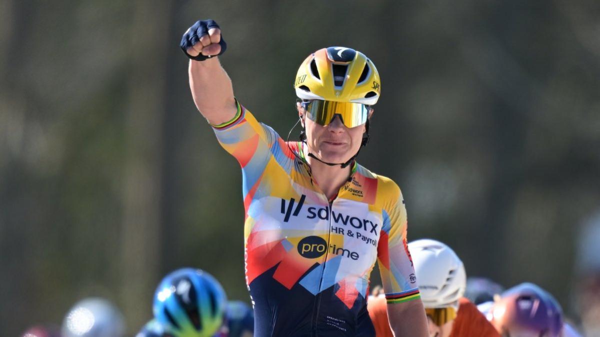 Lotte Kopecky, líder de la Vuelta Femenina 2026 tras la etapa 4