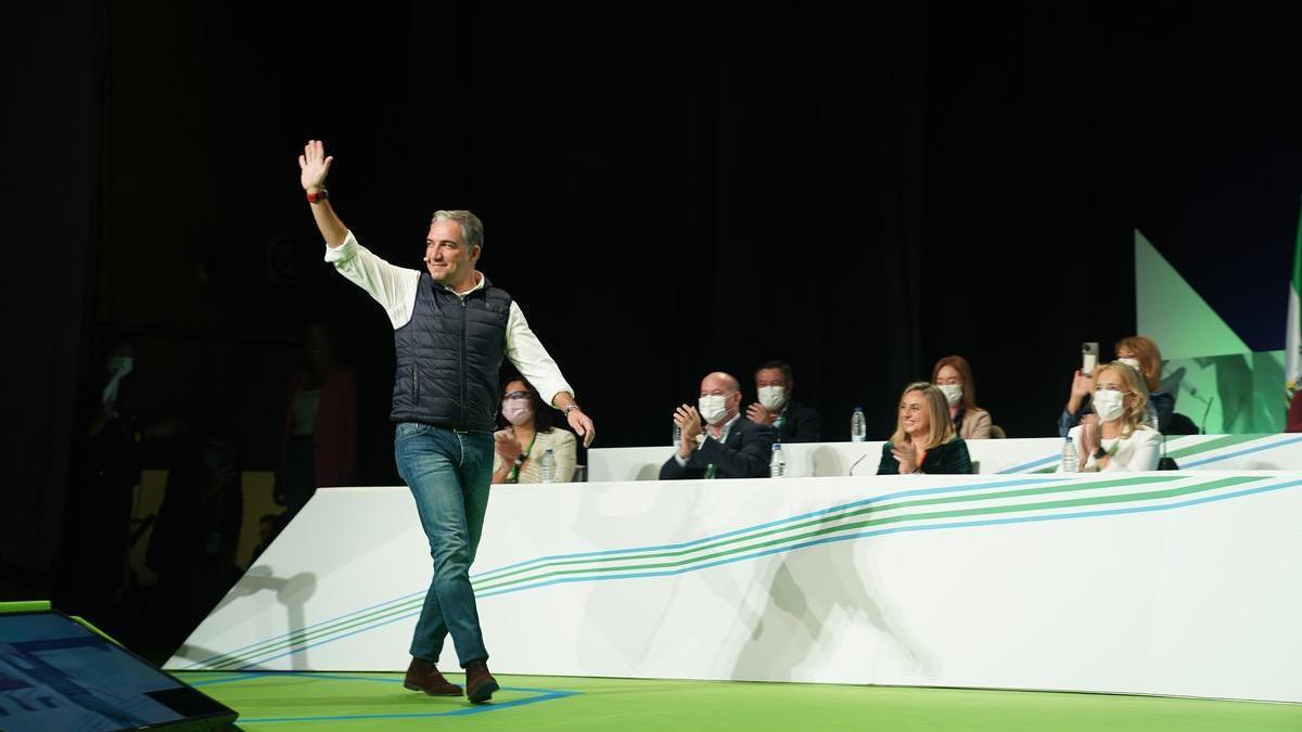 Bendodo durante el Congreso del PP andaluz, celebrado este fin de semana en Granada.