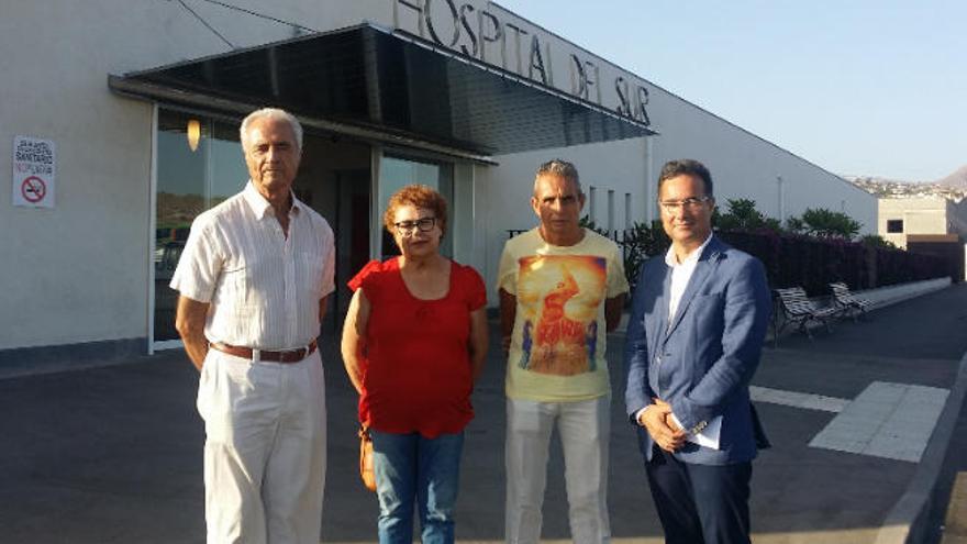 Desde la izquierda, Segundo Marco Flor, Bárbara Rodríguez de León, Emilio Lentini y Jordi Esplugas.