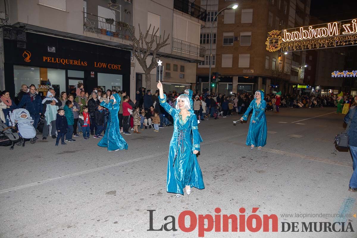 Cabalgata de Papa Noel en Caravaca