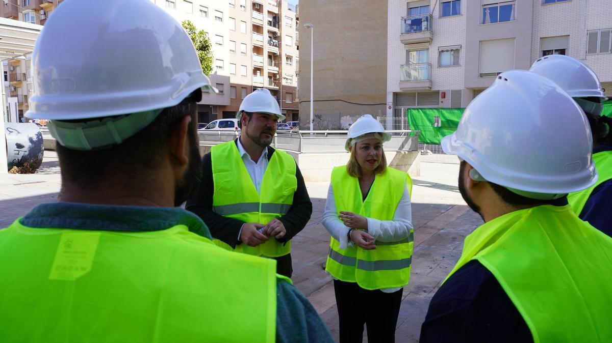 Visita a las obras.