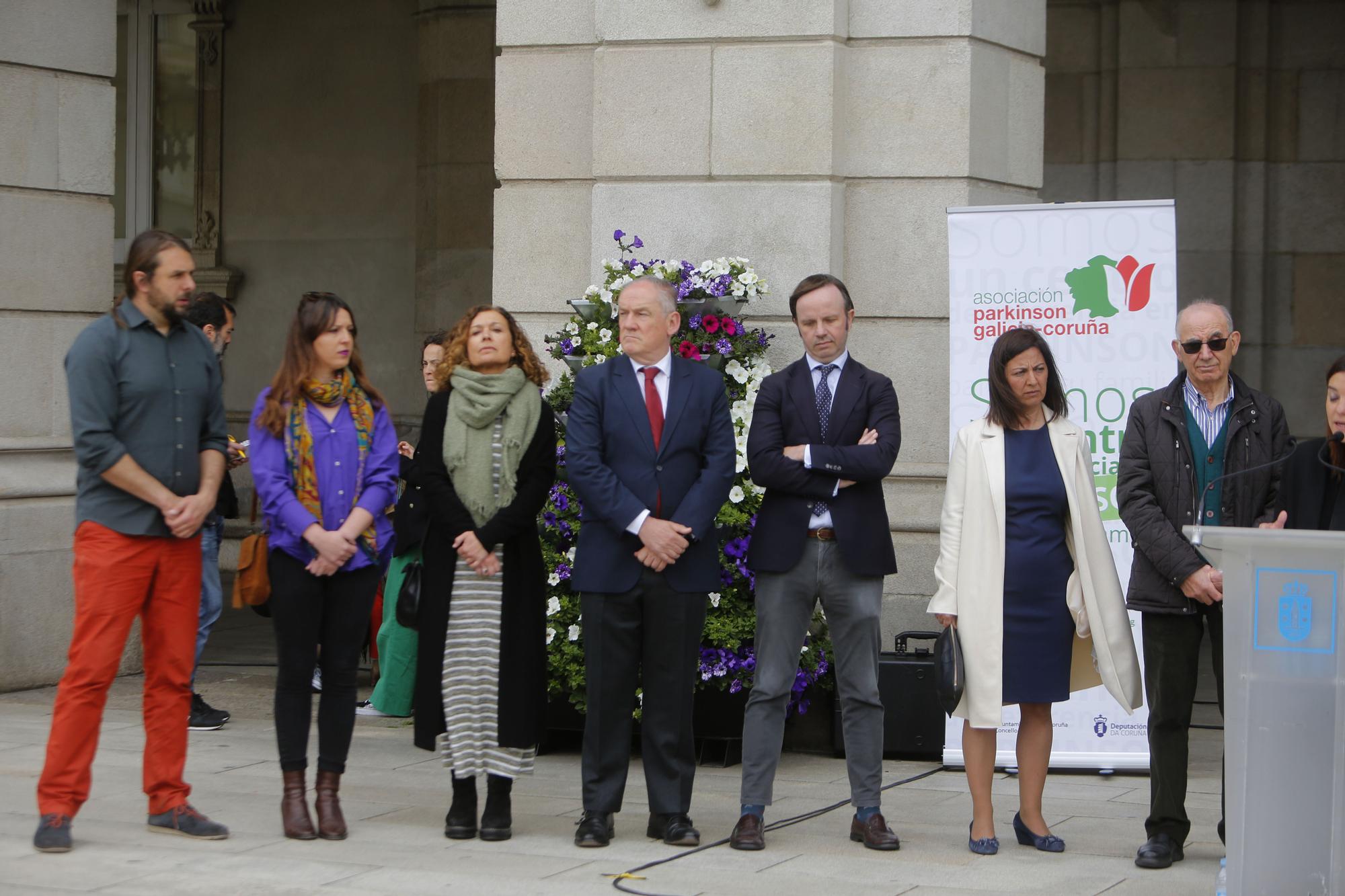 Lectura del manifiesto y acto central en A Coruña por el Día Mundial del Parkinson