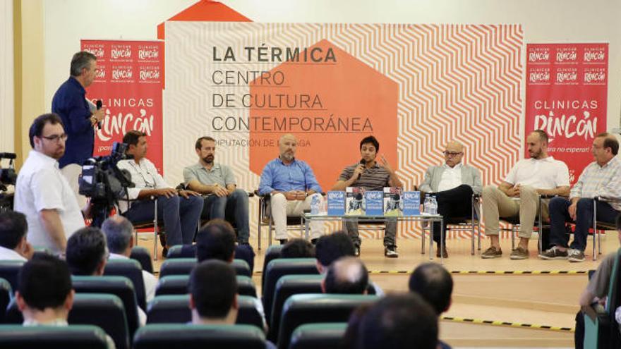 Presentación del libro en Málaga.