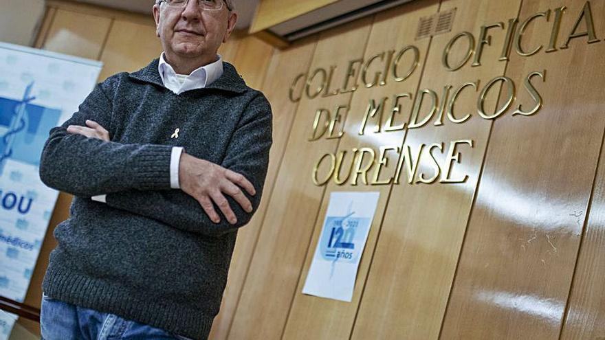 José Manuel Bendaña es miembro del Observatorio Nacional de Agresiones de la Organización Médica Colegial. |   // BRAIS LORENZO