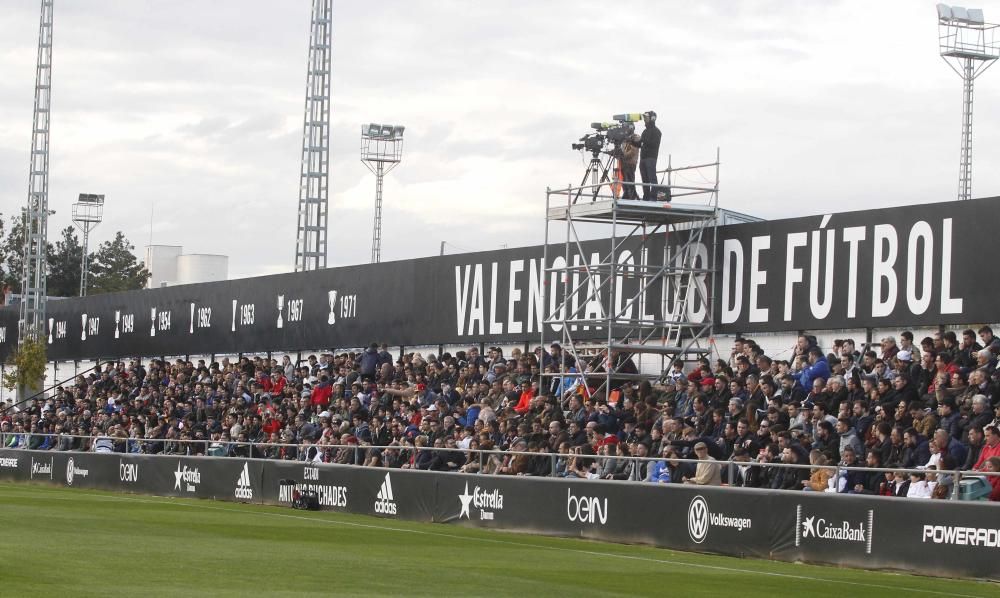 Las mejores imágenes del Valencia Mestalla - Barcelona B