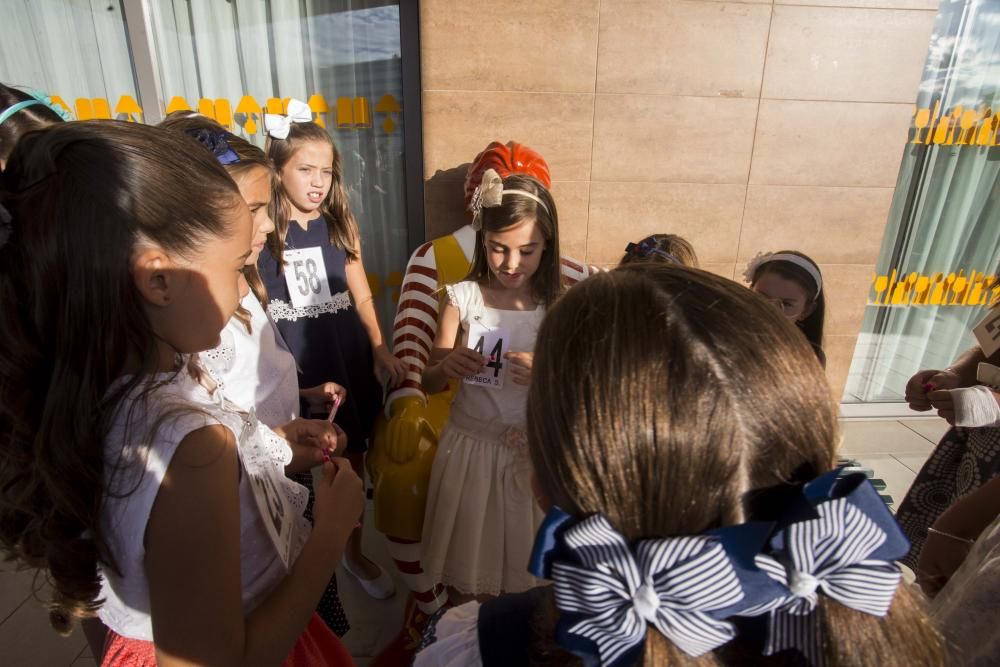 Visita de las candidatas infantiles a la Casa Ronald Mcdonald