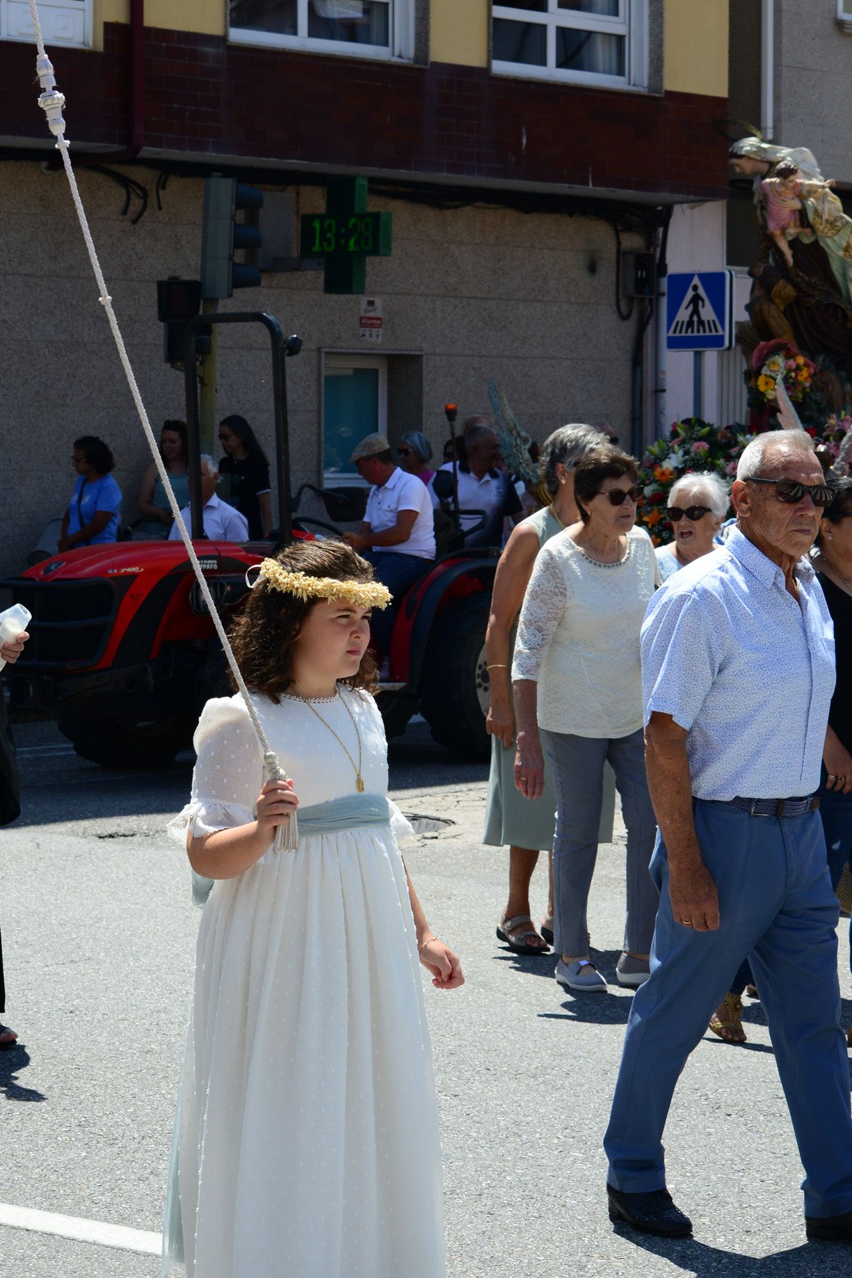 Las celebraciones en honor a la Virgen del Carmen en O Morrazo. La procesión en Bueu