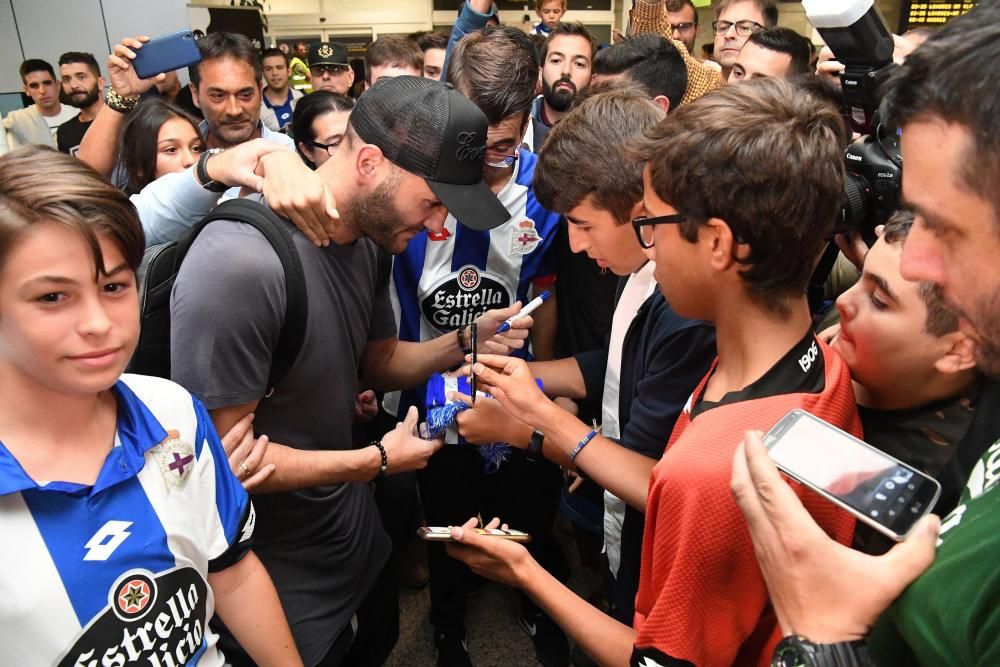 Lucas Pérez ya está en A Coruña