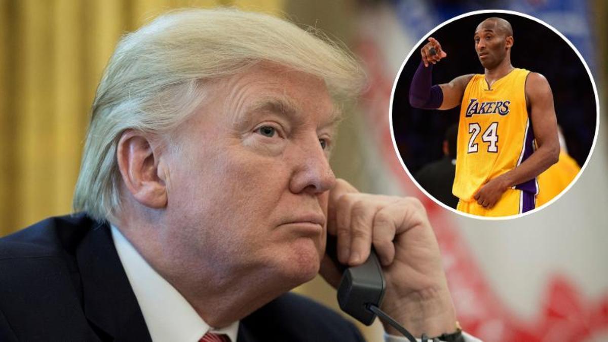 Donald Trump y Kobe Bryant