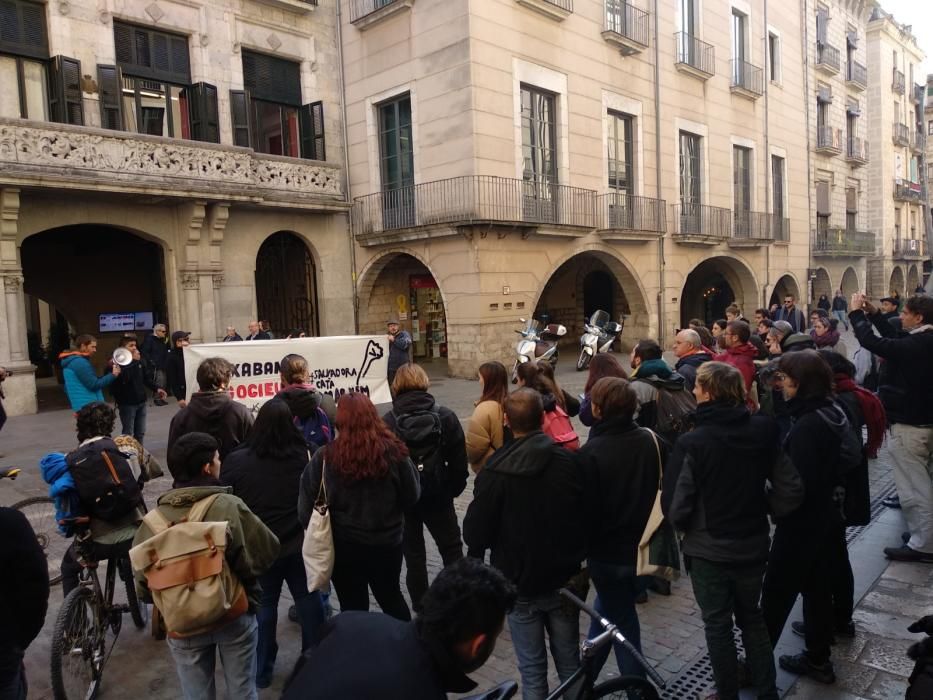 Manifestació a Girona.