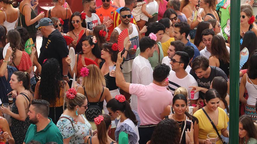 La fiesta en la Plaza de la Constitución