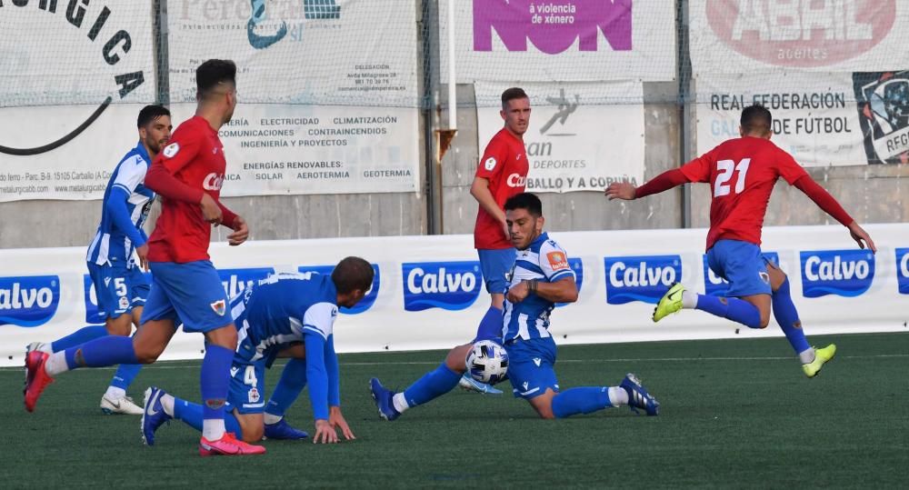 El Dépor no pasa del empate ante el Bergantiños