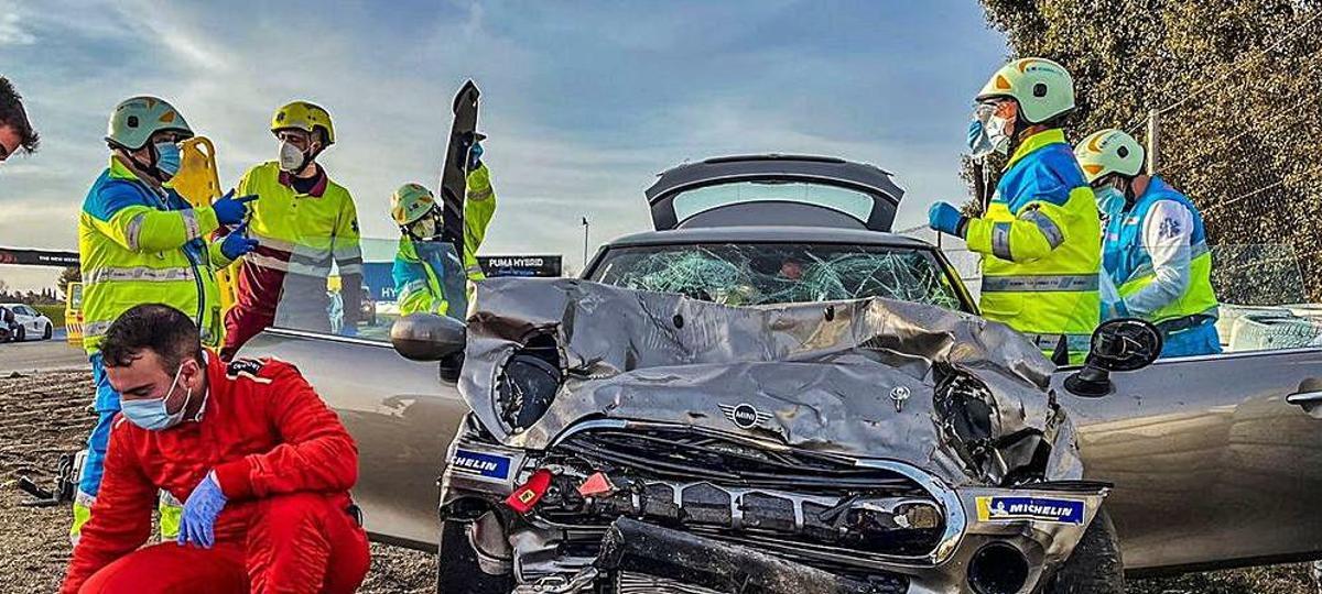 Fallece un joven de 18 años en un accidente en el Circuito del Jarama