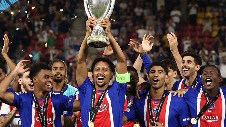 El PSG de Luis Enrique guanya la Supercopa a l’Aston Villa