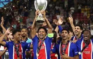 El PSG de Luis Enrique guanya la Supercopa a l’Aston Villa