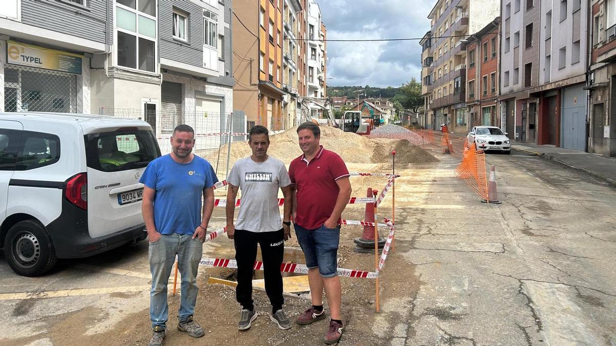 EN IMÁGENES: Obras de la avenida de Gijónde Pola de Siero