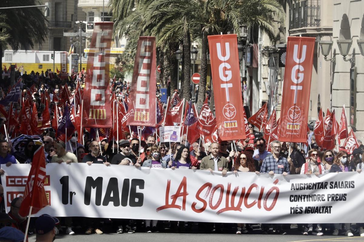 Primero de Mayo para exigir proteger los salarios de la inflación Primero de Mayo para exigir proteger los salarios de la inflación