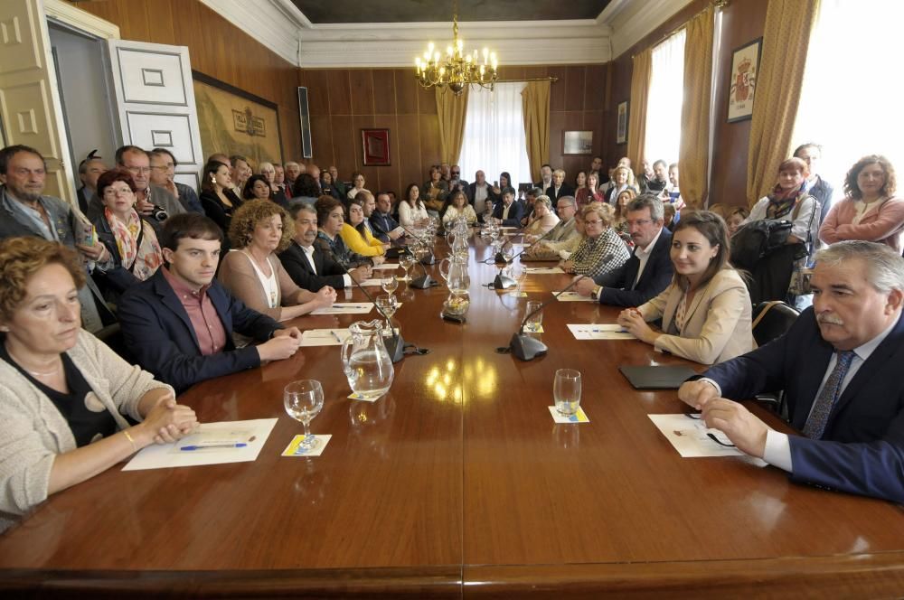 Los ayuntamientos asturianos eligen alcalde: pleno de Mieres