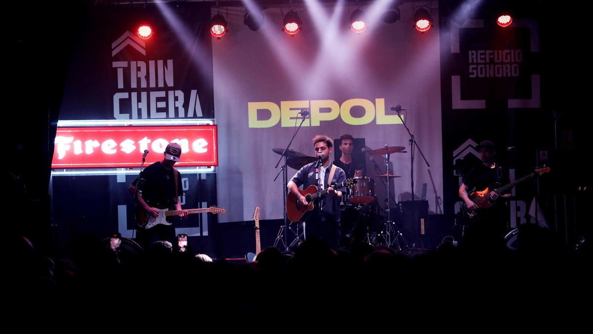 Depol actuó el pasado jueves 23 de mayo en la Sala Trinchera de Málaga