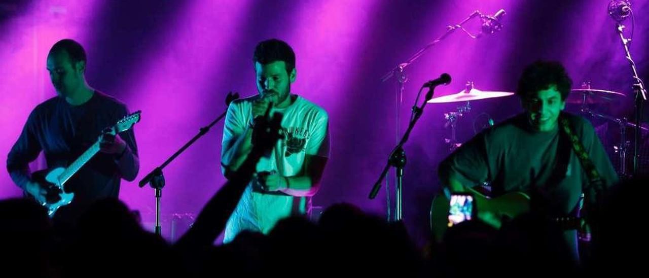 &quot;Taburete&quot;, durante un concierto ofrecido en Oviedo el pasado mes de marzo.