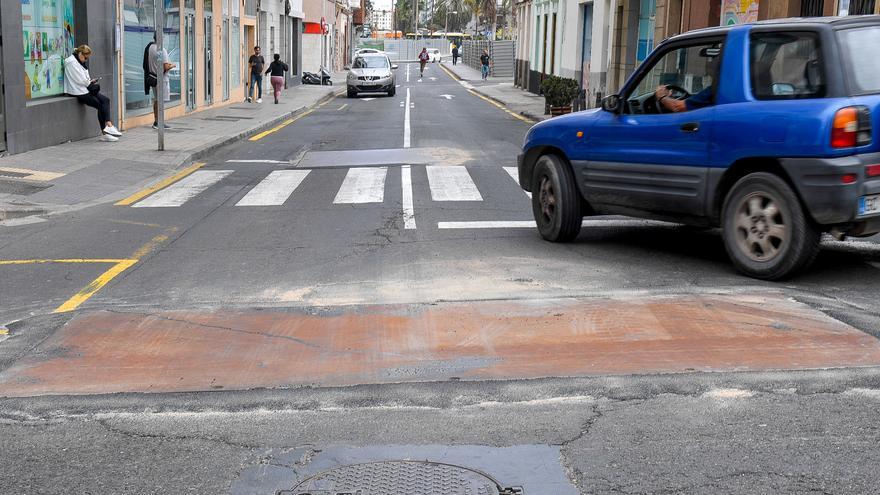 Aparece un nuevo socavón en Guanarteme