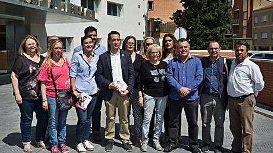 Los candidatos socialsitas a las Cortes y al Ayuntamiento.