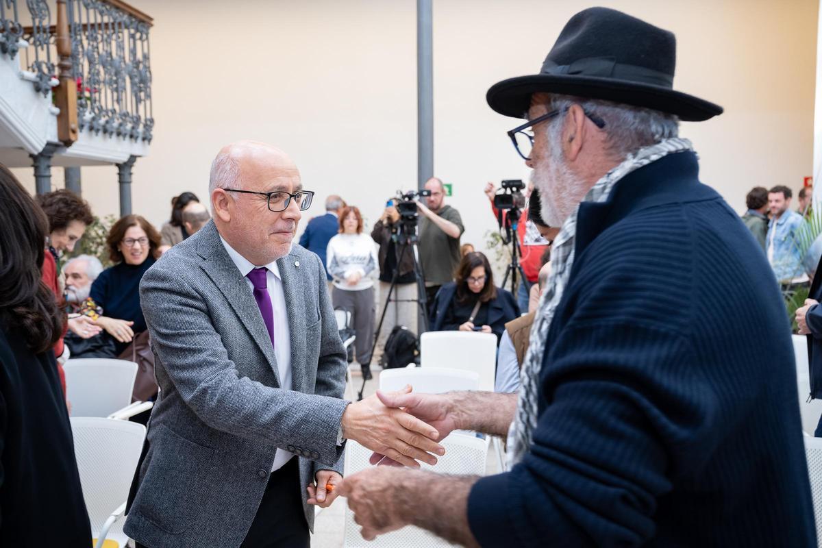 Homenaje del Cabildo de Gran Canaria a Cipriano Marín Cabrera