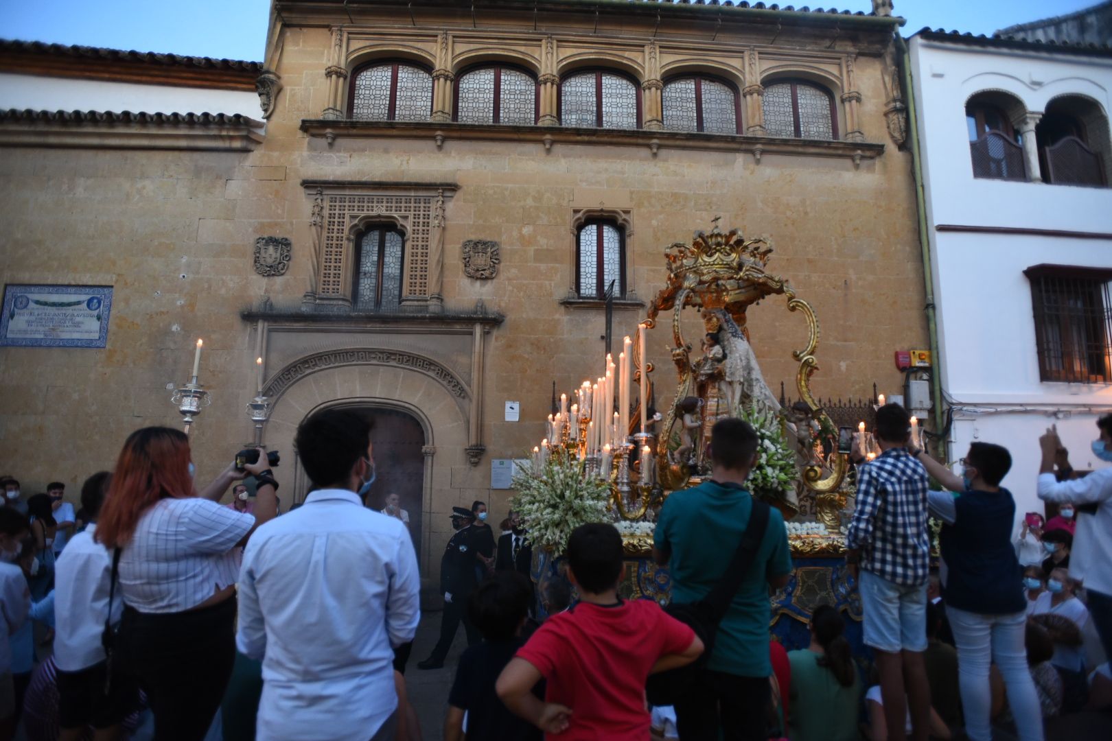 La Virgen del Socorro vuelve a las calles tras la pandemia