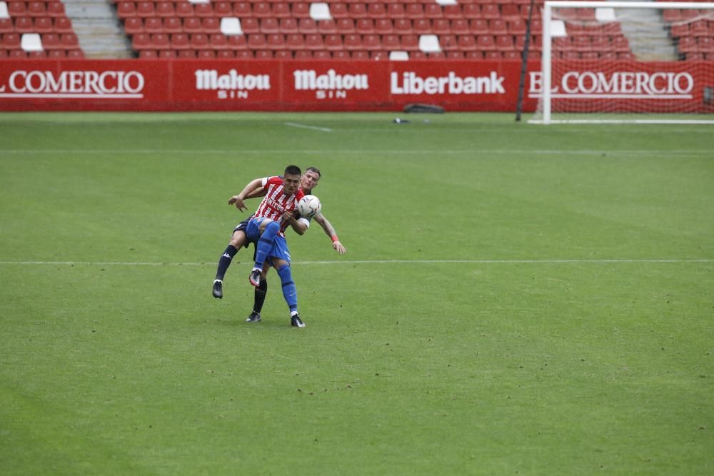 El partido entre el Sporting y el Lugo, en imágenes