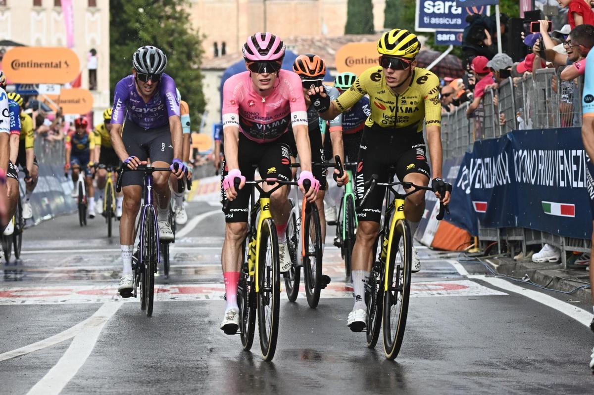 Las mejores imágenes de la 18ª etapa del Giro de Italia.