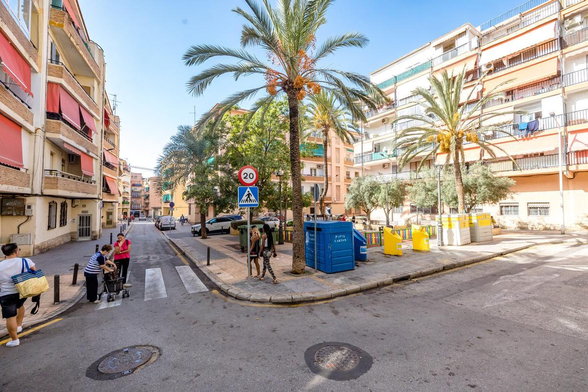 Otra de las zonas donde el Ayuntamiento busca viviendas es el área comprendida entre Alfreco Corral, la plaza de l'Infant y otras adyacentes, hasta Maravall.