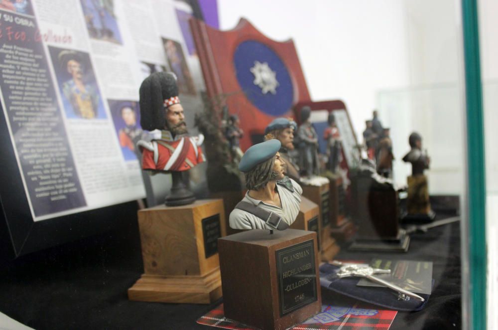 El Archivo Municipal acoge una muestra de soldados realizados por prestigiosos miniaturistas que podrá visitarse hasta el 8 de enero.