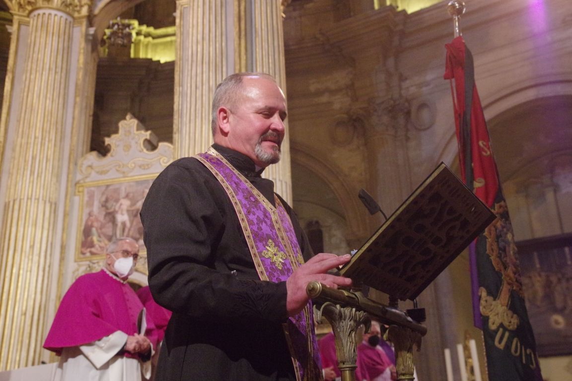 El sacerdote ucraniano Roman Hamratsey