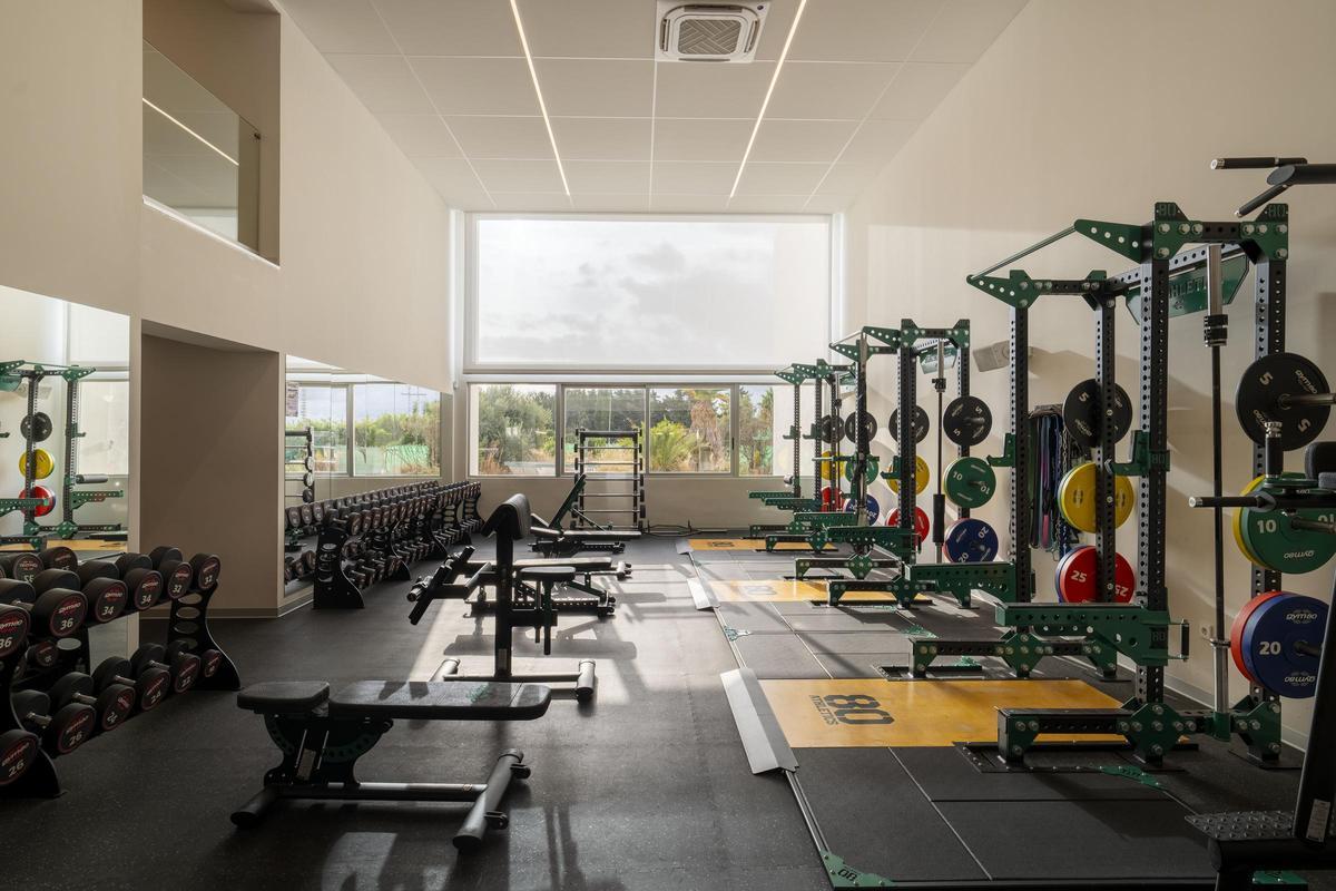 Ozone Sport Club es el único gimnasio de estas dimensiones en España equipado íntegramente con maquinaria Gym80, la firma alemana de referencia internacional en maquinaria de fuerza y utilizada por grandes referentes del entrenamiento, como Arnold Schwarzenegger.