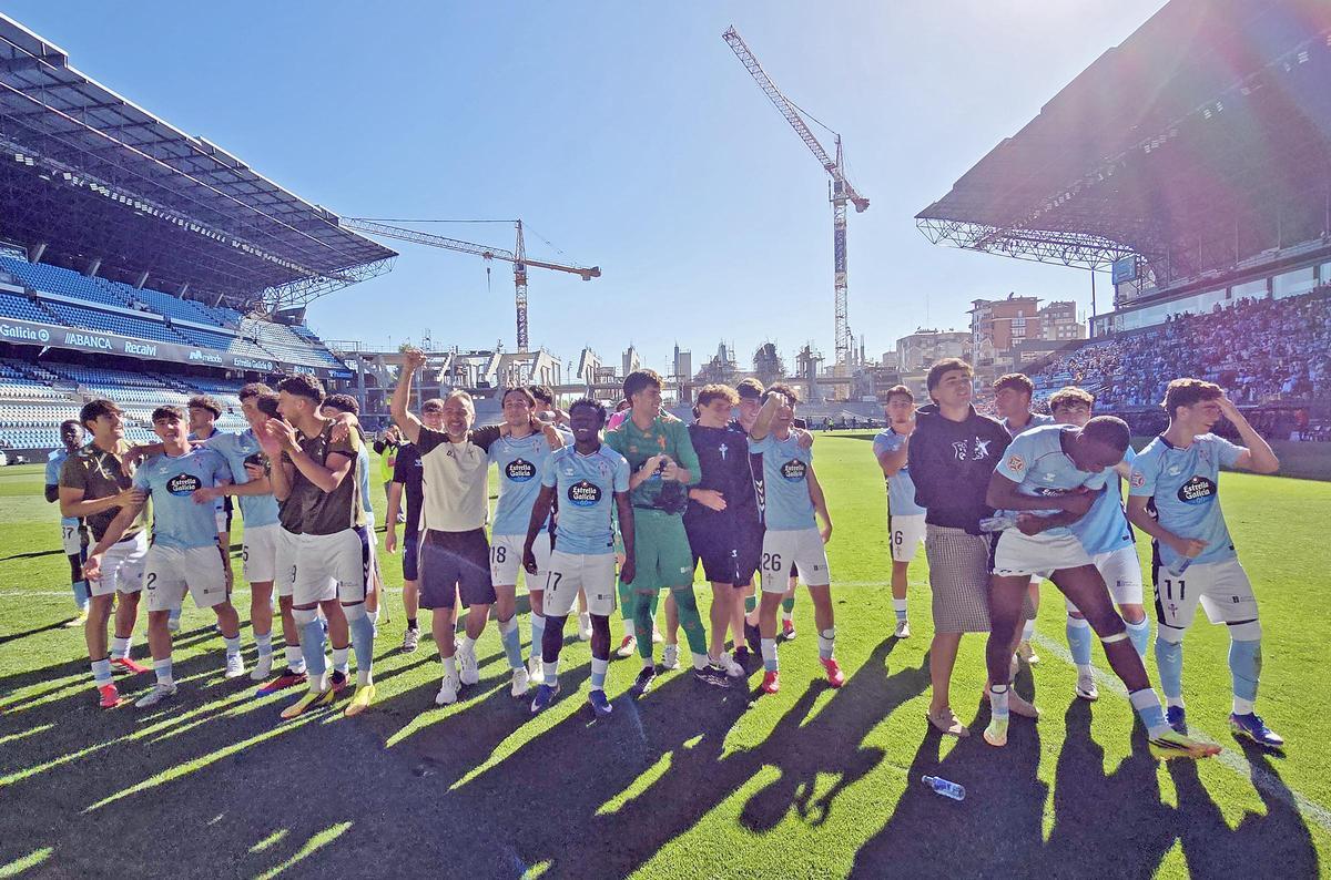 El Celta Fortuna 3-2 Europa, en imágenes