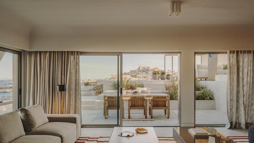 Dos suites de hoteles de Ibiza entre las más lujosas y espectaculares de España
