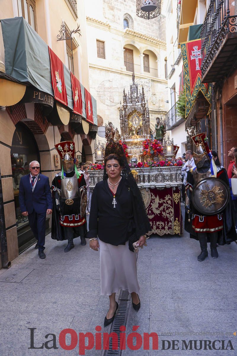 Fiestas de Caravaca: Procesión de regreso a la Basílica