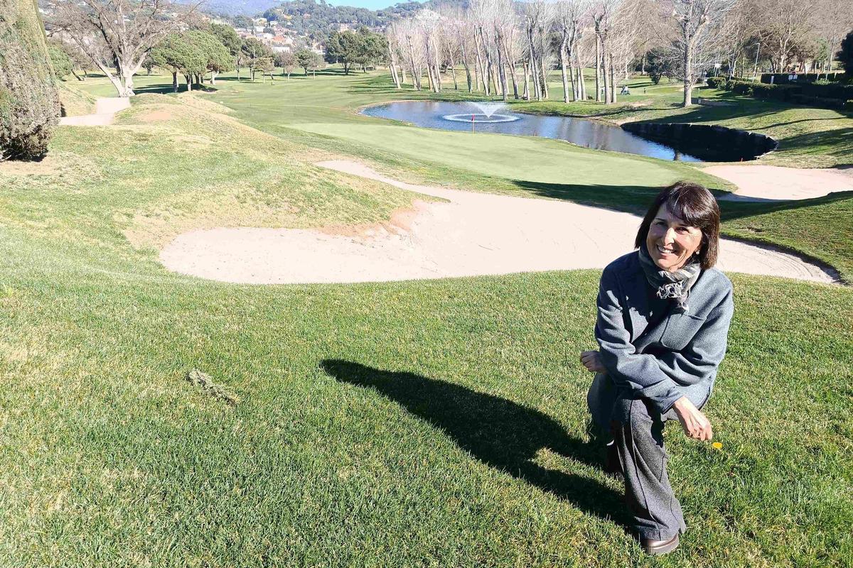 Carlota Sabeté está orgullosa del trabajo realizado en Golf Vallromanes aunque todavía queda mucho por hacer