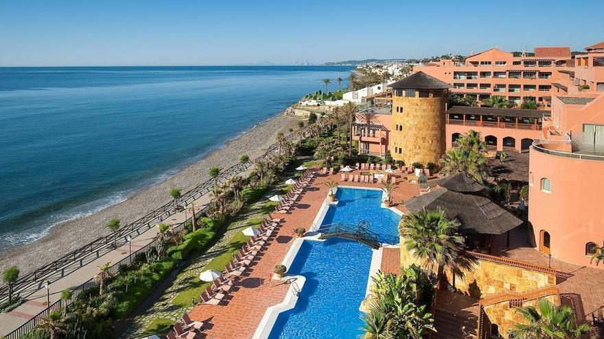 Imagen del hotel de lujo en el que se alojará la UD Ibiza en Estepona