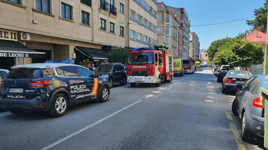 Encuentran muerto en su casa a un hombre tras un aviso de incendio en Pontevedra