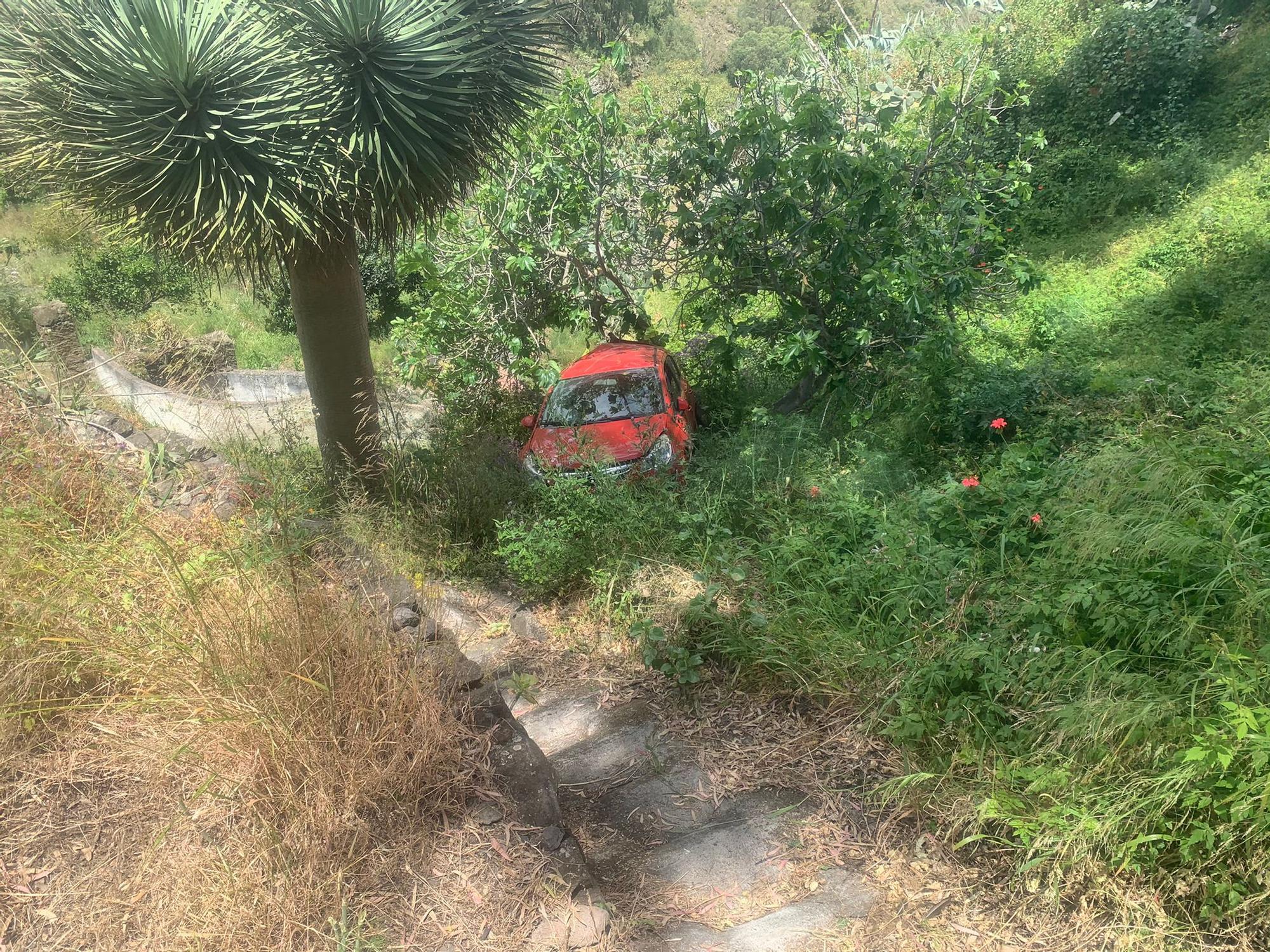 Accidente en la carretera de Teror