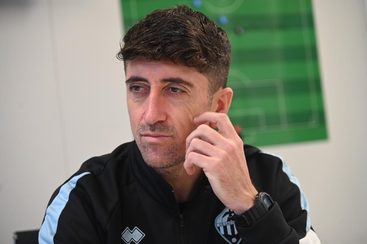 Pablo Hernández, entrenador del CD Castellón.